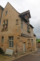 Street in Autun, France	