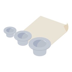 Medical recommendation icon. Isometric illustration of medical recommendation vector icon for web