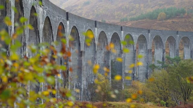A view to a glenfinnan viaduct