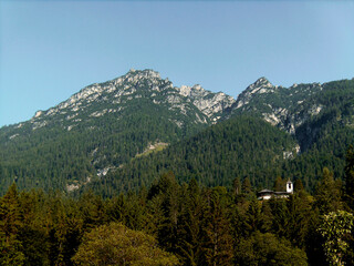 Mountain Kramerspitz in Bavaria, Germany