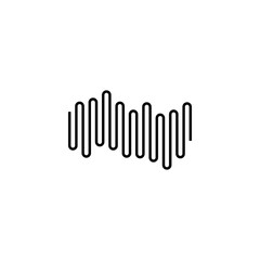 sound wave icon set vector symbol