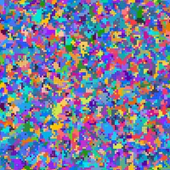 Abstract seamless colorful Background with circled transparent tiles