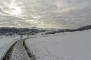 Winterlandschaft in der Eifel