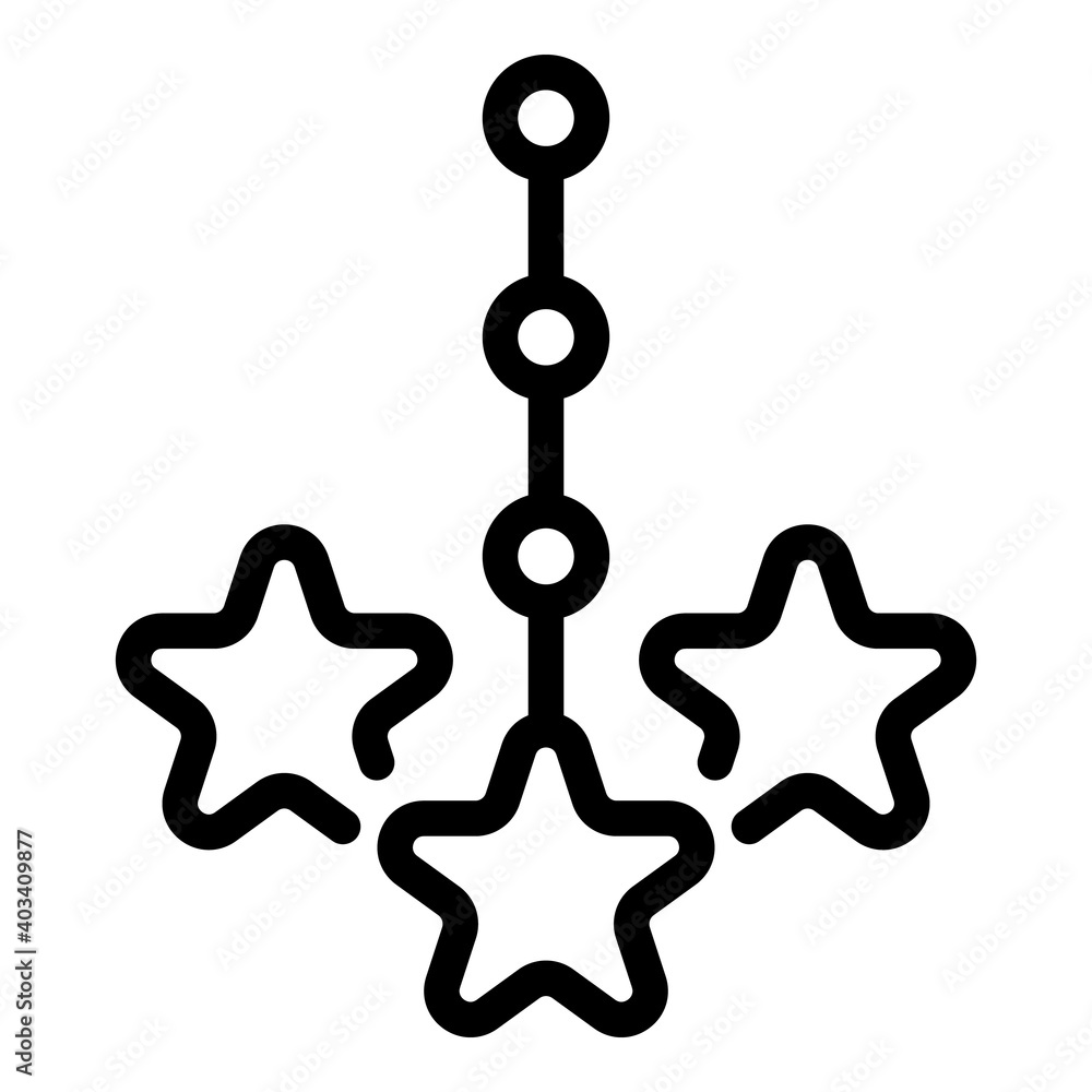 Poster star scheme icon. outline star scheme vector icon for web design isolated on white background