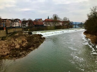 Weser in Hameln (Niedersachsen)