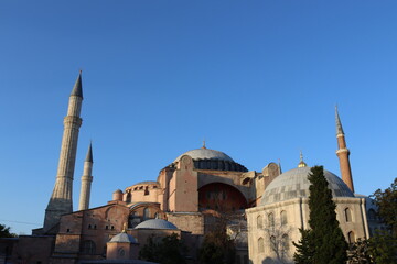 Fototapeta na wymiar Hagia Sophia Museum in Istanbul 