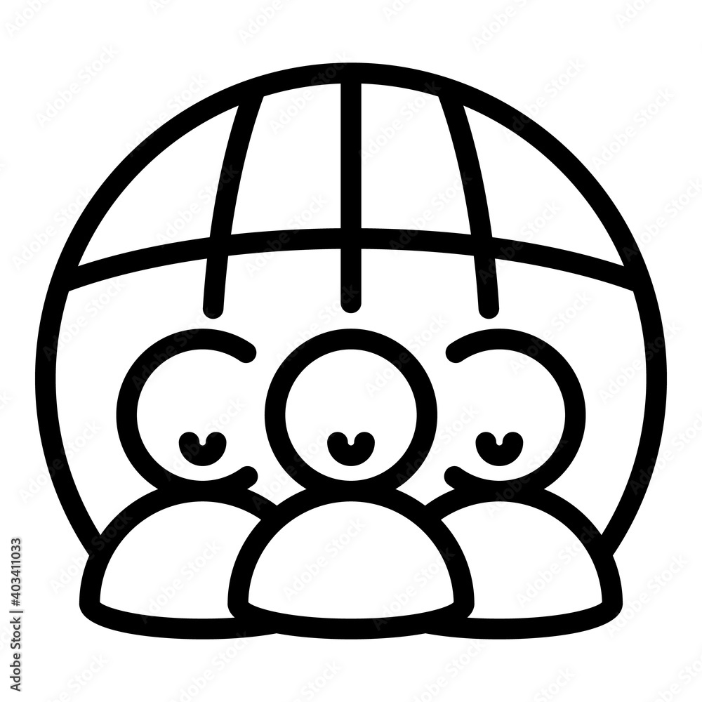 Poster expertise of integrity icon. outline expertise of integrity vector icon for web design isolated on w