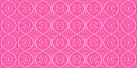 Colored African fabric - Seamless pattern, illustration 