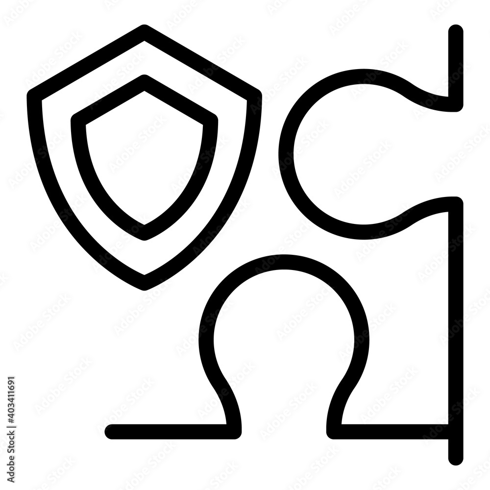 Poster expertise destination icon. outline expertise destination vector icon for web design isolated on whi