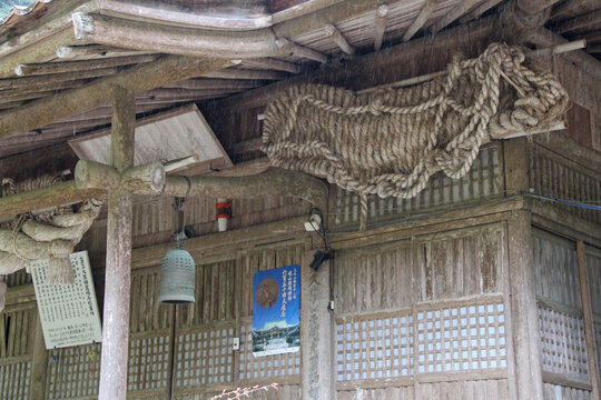 shinto temple (reiko-ji)  in izumo (japan)