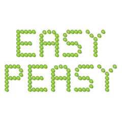 Easy peasy in peas