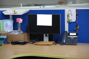 new normal remove work at home note at working desk