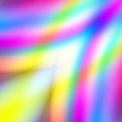 Colorful bright summer light neon illustration background