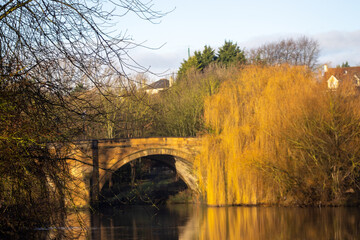 bridge over the river