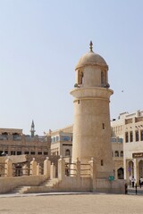 Fototapeta premium Minaret at Souq Waqif in Doha, Qatar