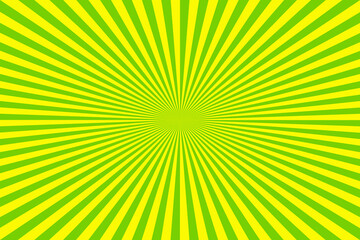 yellow sun rays for product display, illustration sunburst background