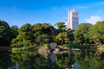 Fototapeta premium 小石川後楽園 大泉水
