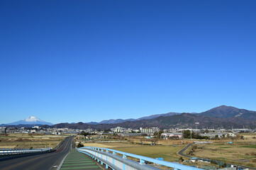 富士山と丹沢大山