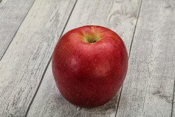 Red sweet tasty apple fruit