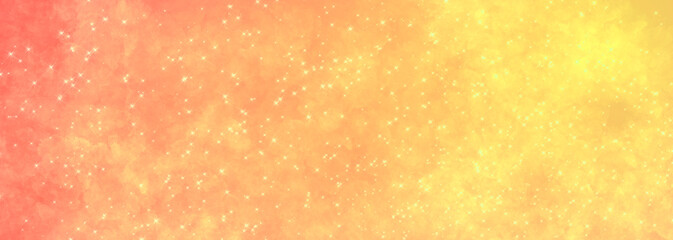 Fototapeta na wymiar shiny yellow orange magical adorable cute bright sparkling festive simple background, versatile festive backdrop for banners and prints, brochures, covers