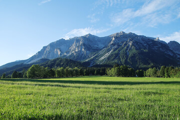 Dachstein mountain massive in Styria, Austria