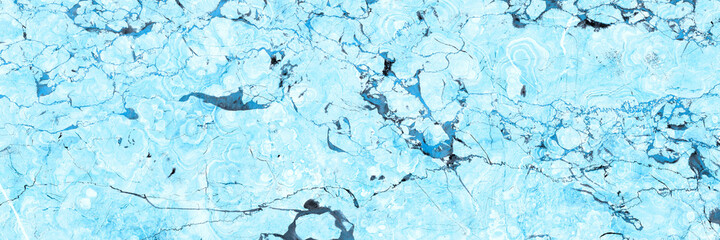 Aqua blue Calacatta Quartzite Slab from Italy, blue marble texture with polished surface, close up blue surface texture of elegance stone used for background. polished natural sky marbel stone slab.