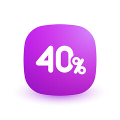 40%