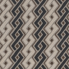 The Cuban national pattern of the ornament. Traditional ethnic texture design. 3D-rendering