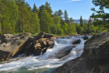 Saltfjellet mountain pass (on road E6), Norland County, Norway