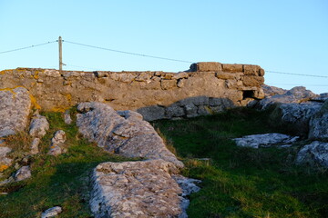 A close-up on some rocks.