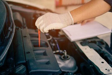 Maintenance man check car engine, car service, car check, call center, 