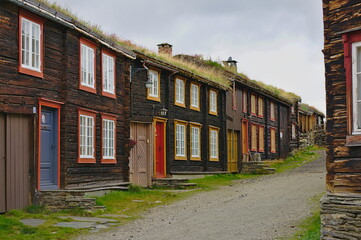 Fototapeta na wymiar Roros, Trondelag County, Norway.
