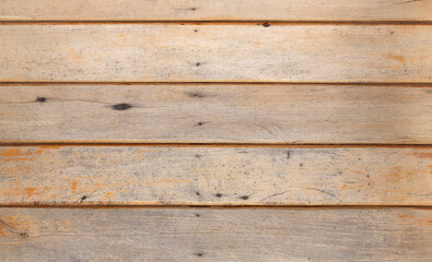 Fototapeta na wymiar Old brown wood table. Rustic wood background