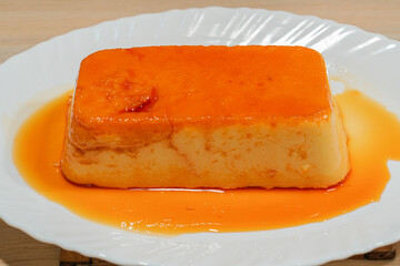  Pakistani homemade sweet custard cake