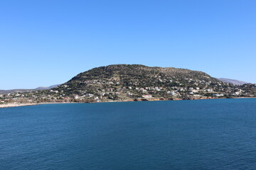 Fototapeta na wymiar view of the coast of the region sea