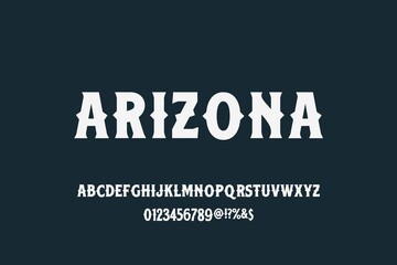 typeface vector design, alphabet font, green and white style