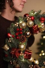 beautiful christmas wreath