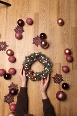 beautiful christmas wreath