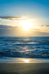 Obraz premium Sunrise at the beach