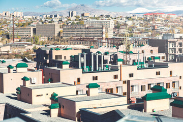 Yerevan city building, sometimes spelled Erevan is the capital and largest city of Armenia as well as one of the world's oldest continuously inhabited cities