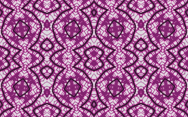 Colorful African fabric – Seamless and textured pattern, cotton, photo 
