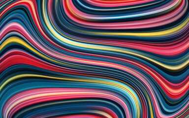 Vibrant spectrum color acrylic paint line