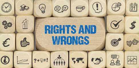 Rights and wrongs
