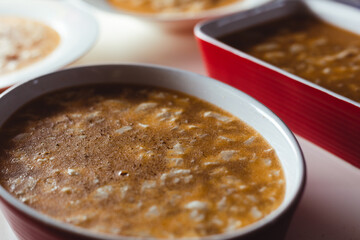 Jelly pork meat (pihtije) - traditional winter food in The Balkans