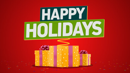 Happy Holidays Gifts Surprise Box Titles