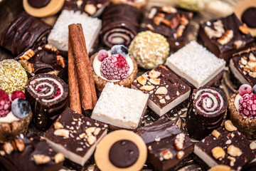 Raw vegan dessert  are delicious and healthy