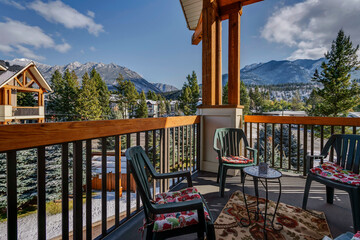 Sunny Patio in Isolated Mountains