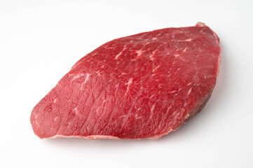 Flank steak, London Broil, Jiffy steak on white background