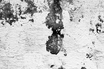 Texture of a concrete wall with cracks and scratches which can be used as a background