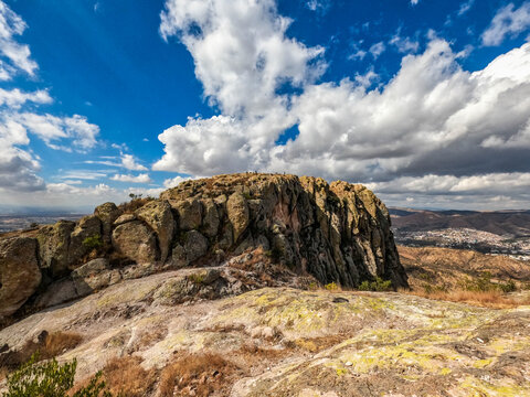 The stunning view of La Bufa, Guanajuato, Mexico